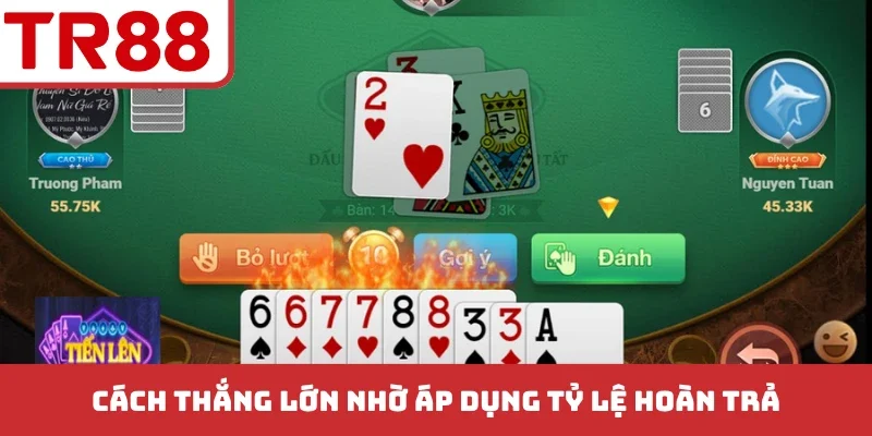 Cách thắng lớn nhờ áp dụng tỷ lệ hoàn trả