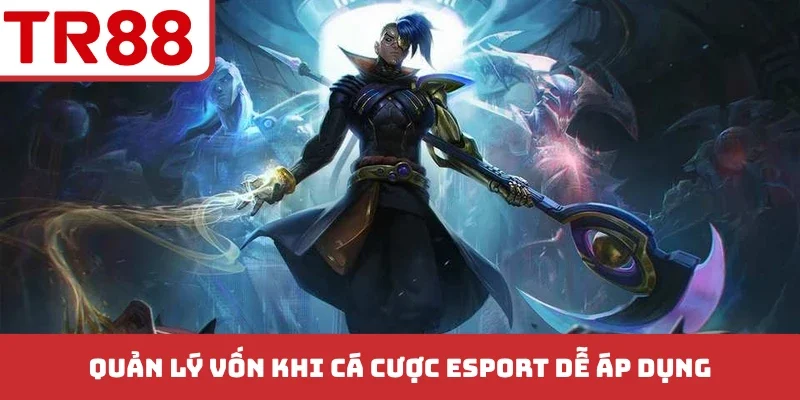 Quản lý vốn khi cá cược esport dễ áp dụng