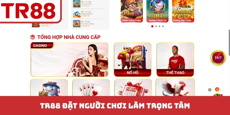 TR88 đặt người chơi làm trọng tâm